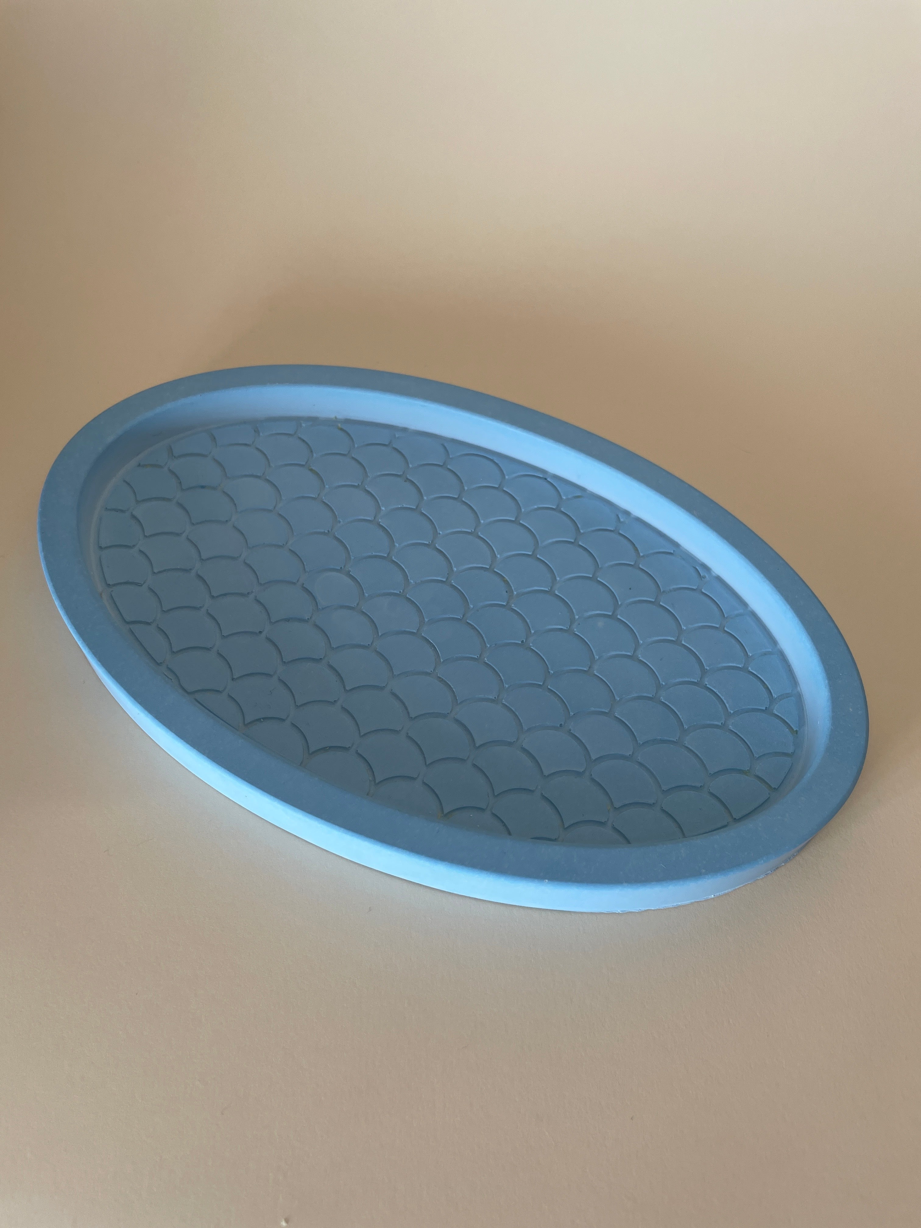 Bandeja olas azul oscuro