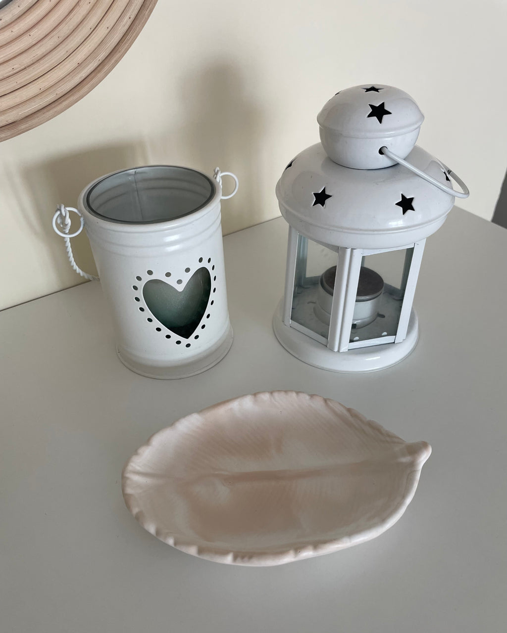 Bandeja pequeña hoja