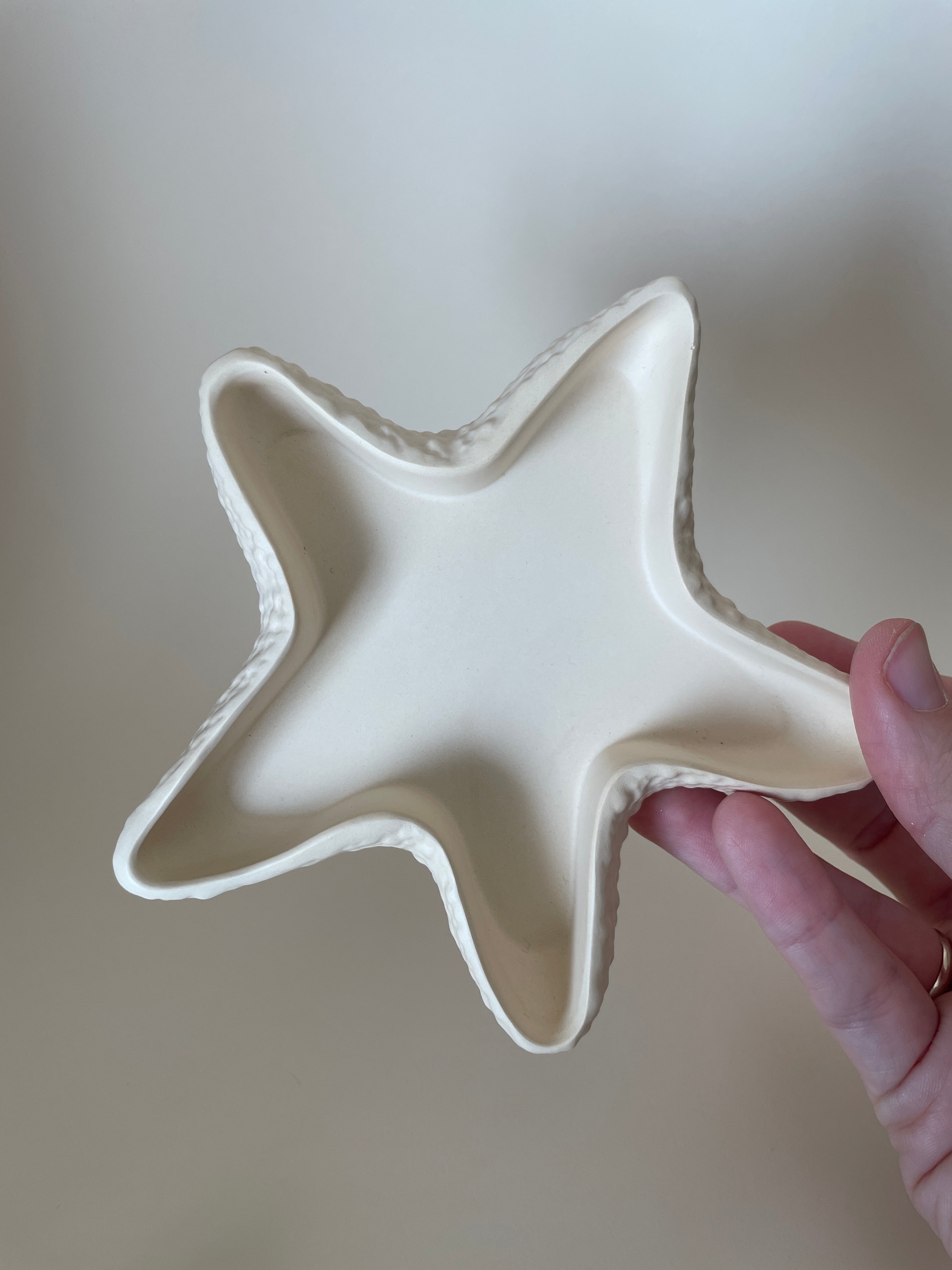 Bandeja estrella beige