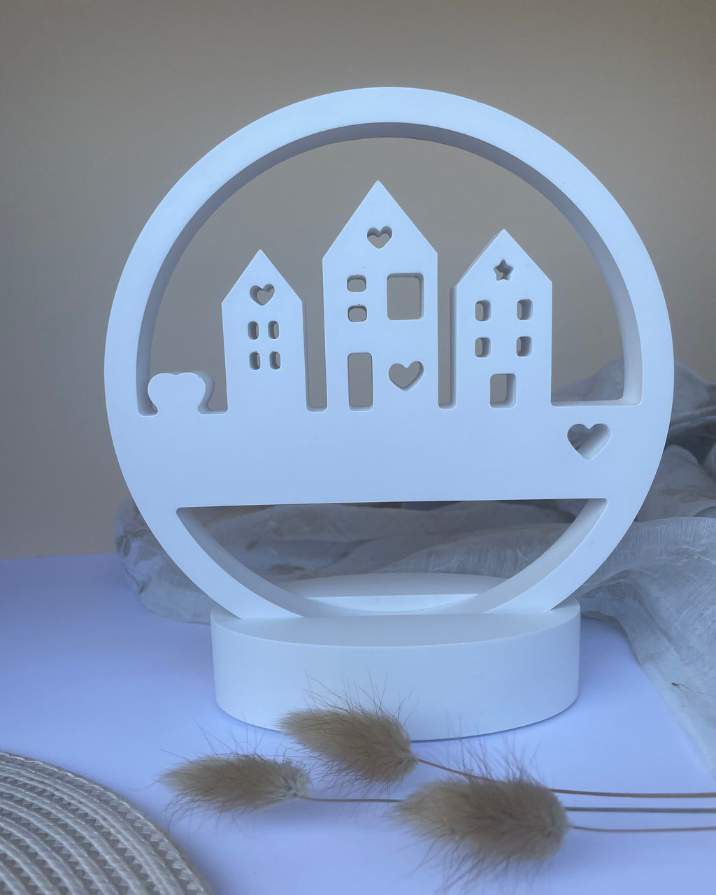 Casa circular decorativa