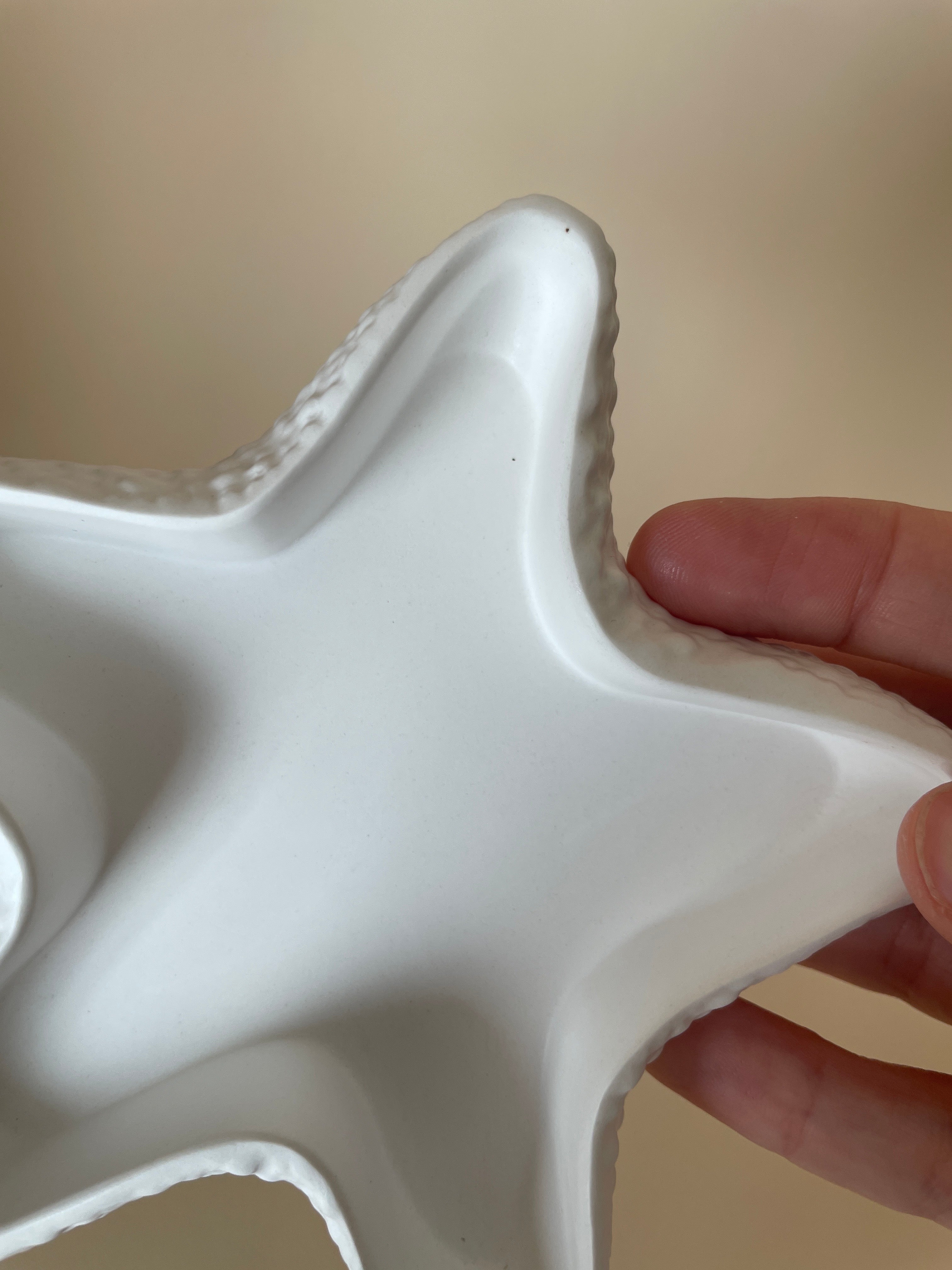 Bandeja estrella blanca