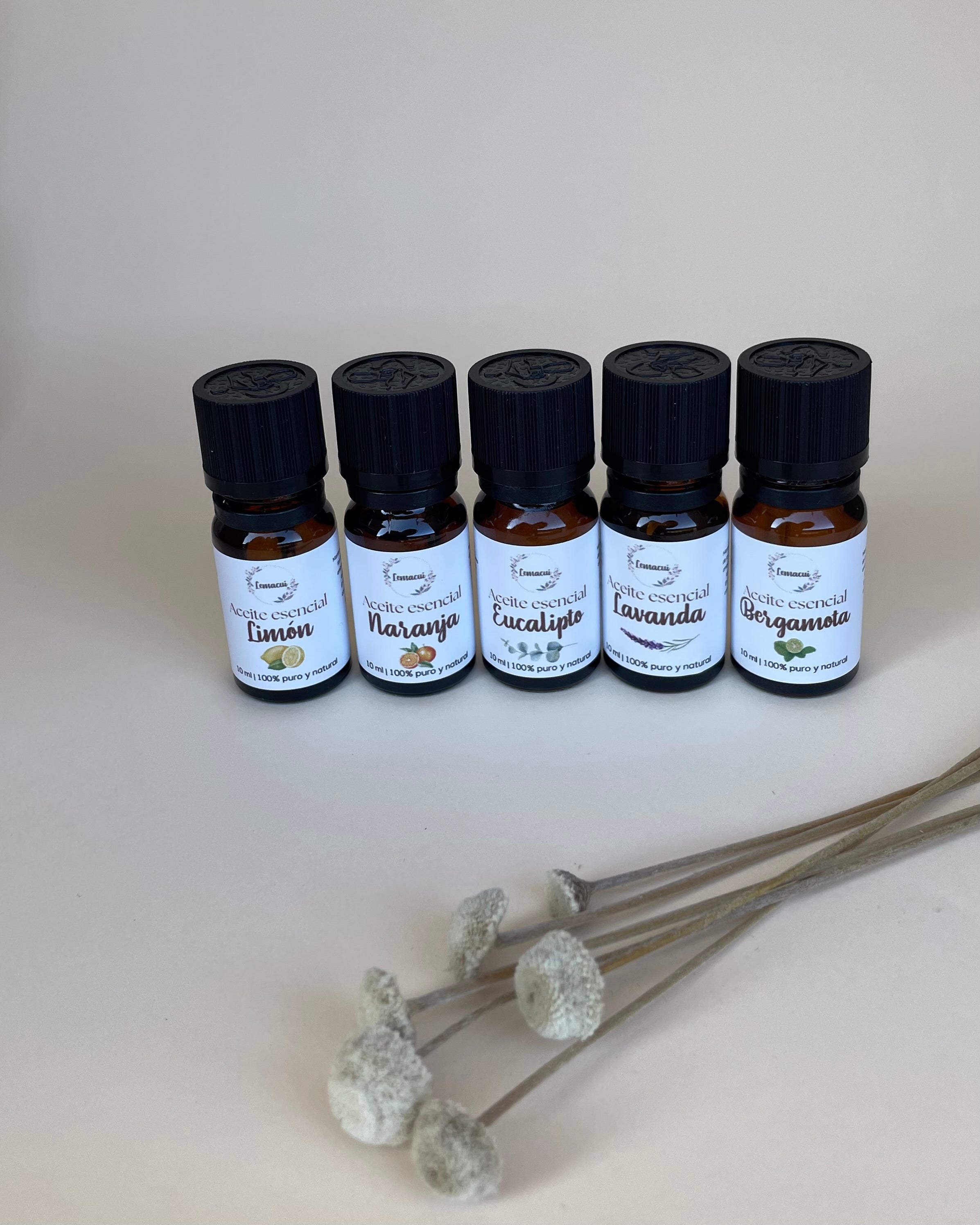 Pack 5 aceites esenciales