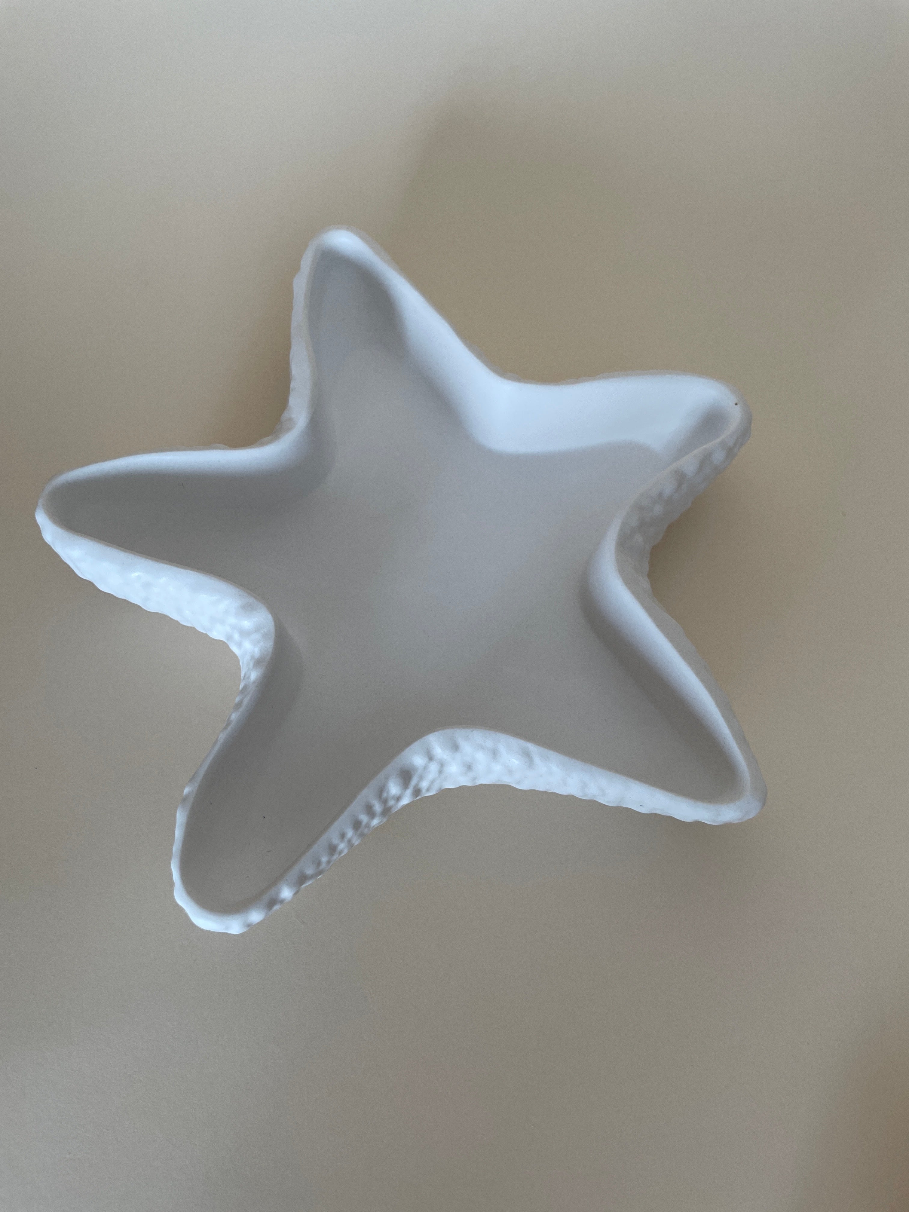 Bandeja estrella blanca