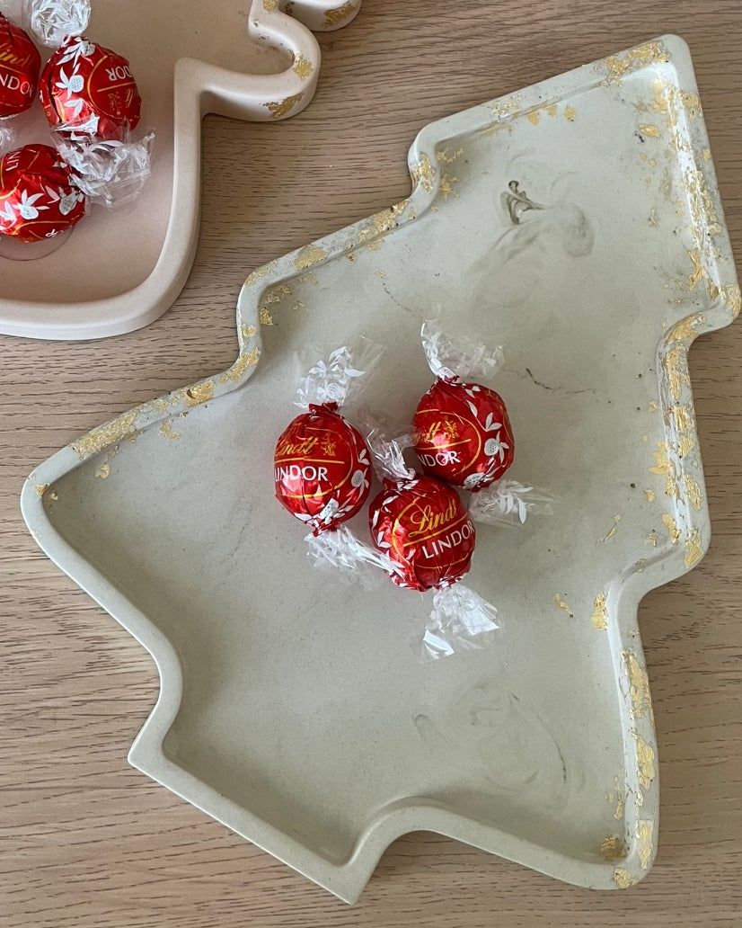 Bandeja navideña árbol