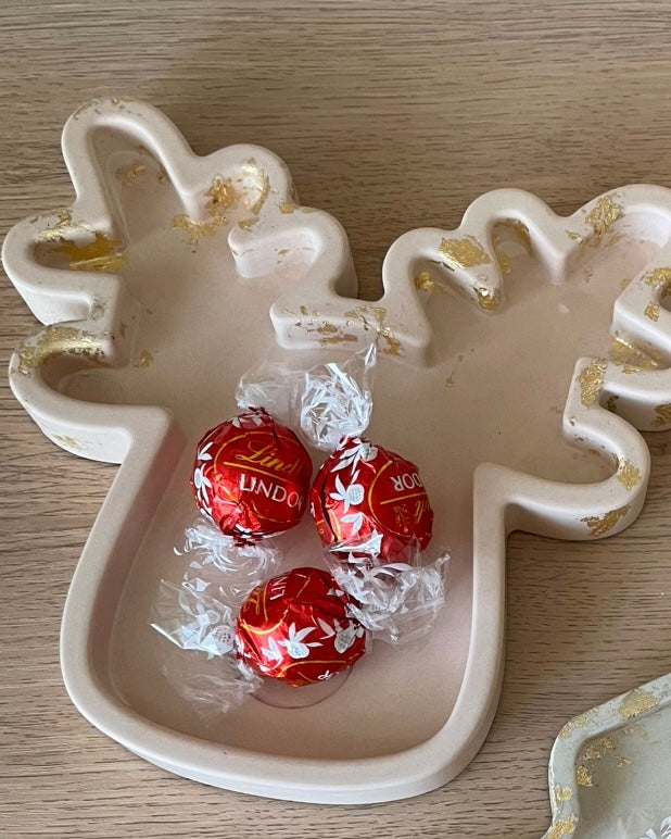 Bandeja navideña reno