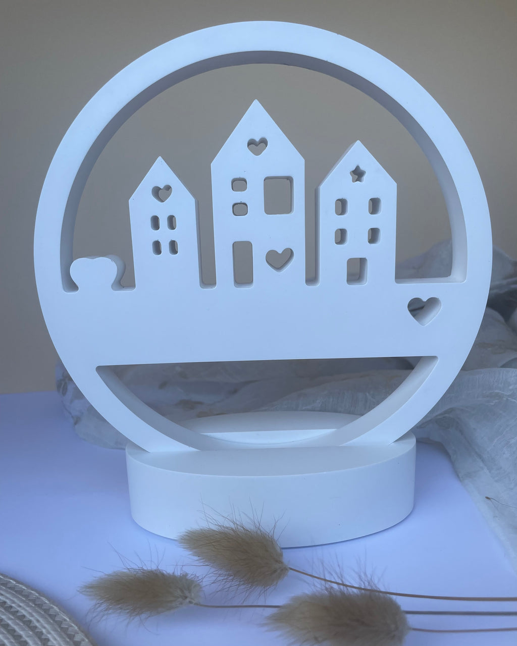 Casa circular decorativa