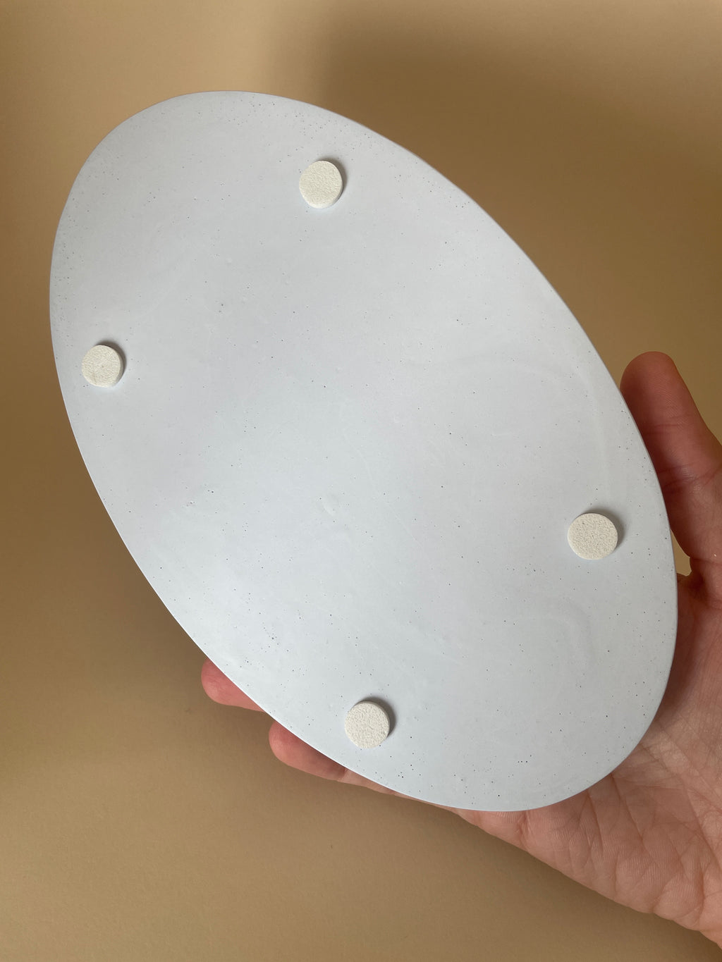 Bandeja olas azul claro