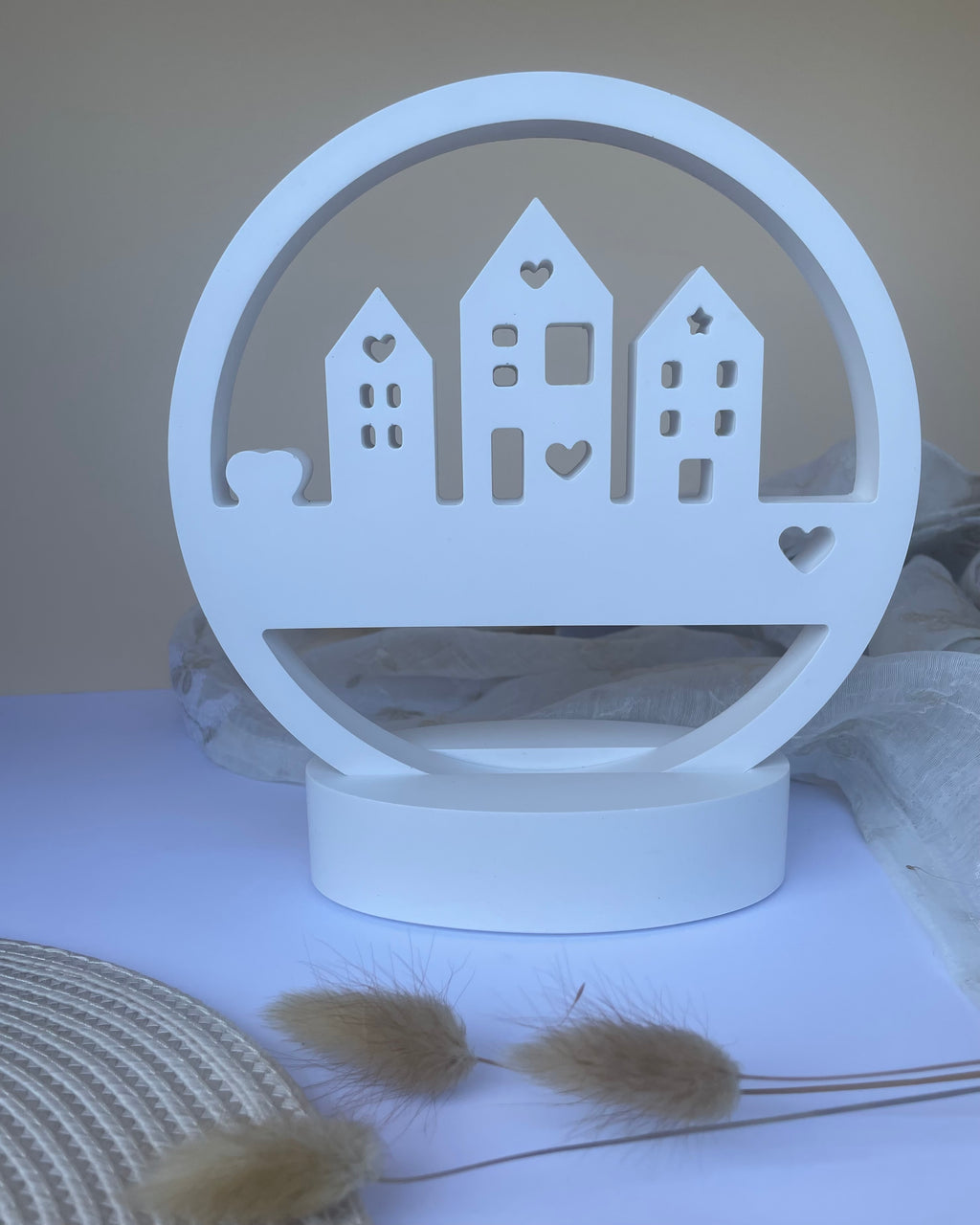 Casa circular decorativa